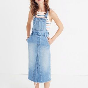 Madewell Overalls Dress